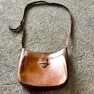 FRYE leather cross body